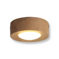 Walnora Spotlampe – LED Plafonnier en Noyer avec Design Moderne