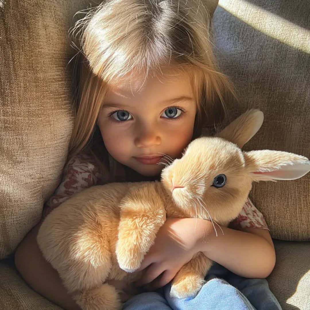 HOPBUDDY - Jouet en peluche animé en forme de lapin avec des sauts réalistes, un mouvement des oreilles et un design doux et câlin pour les enfants et les moments de jeu