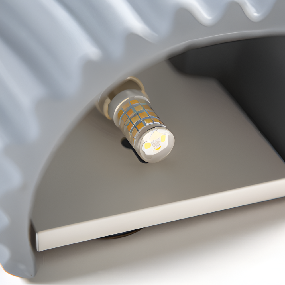 Veloura – Applique Murale Plissée en Résine avec Lumière LED Orientée vers le Haut et vers le Bas