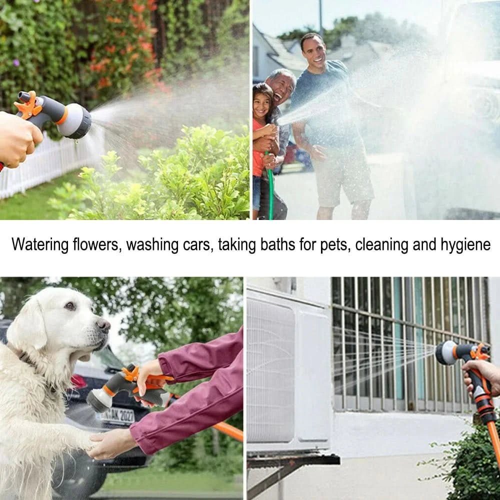 AQUABLAST - Pulvérisateur de Jardin Multi-Fonction à 8 Modes pour un Arrosage Efficace