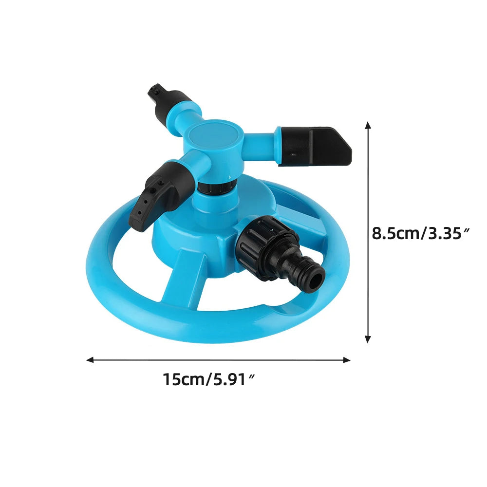 TURBOBLOOM - Arroseur Rotatif 360° pour une Couverture Uniforme du Jardin