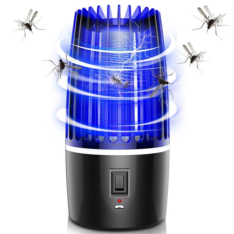 Lampe électrique anti-moustiques UV alimentée par USB