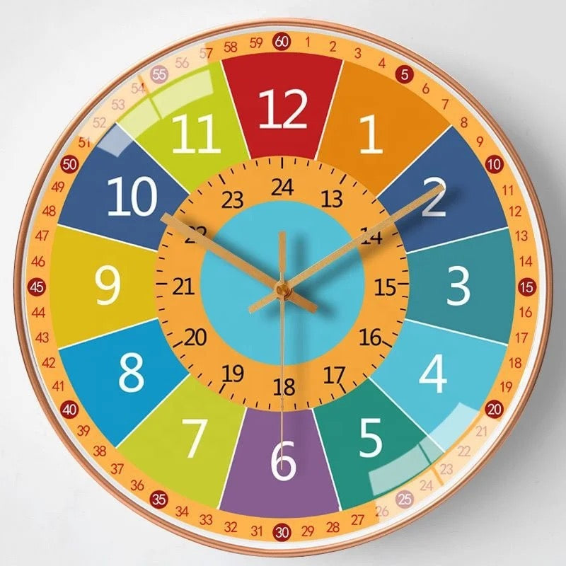 Horloge pour Tout-Petits - Apprenez à Lire l'Heure de Manière Ludique