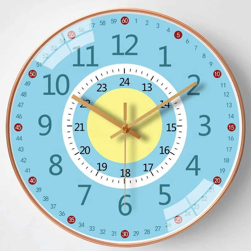 Horloge pour Tout-Petits - Apprenez à Lire l'Heure de Manière Ludique