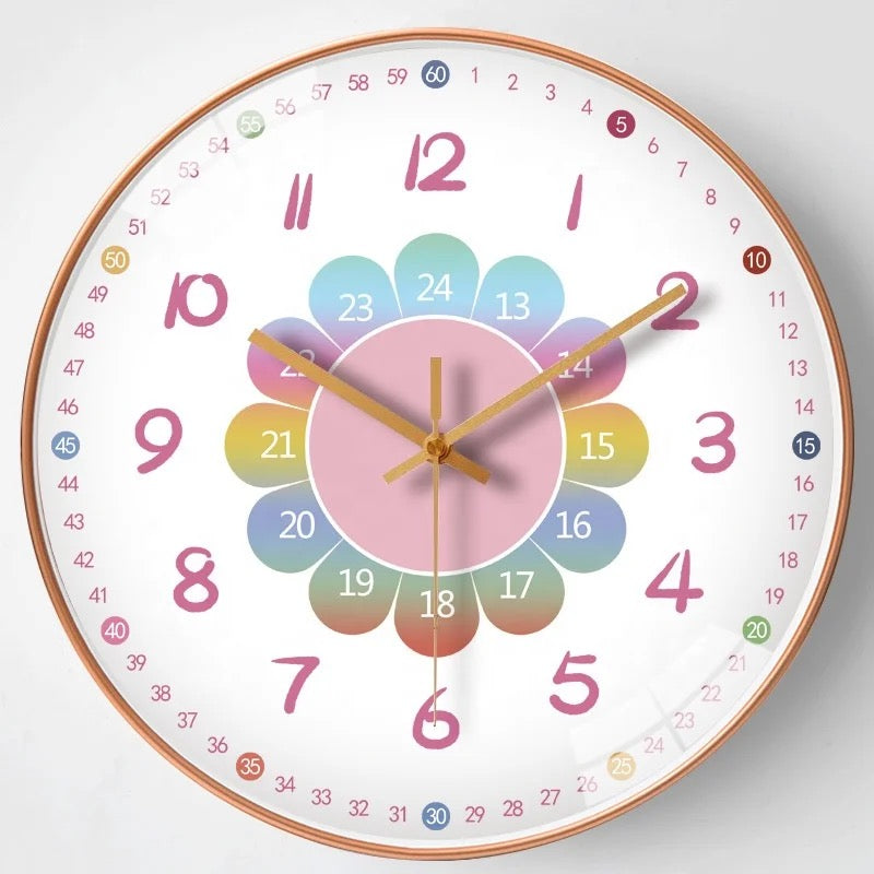 Horloge pour Tout-Petits - Apprenez à Lire l'Heure de Manière Ludique
