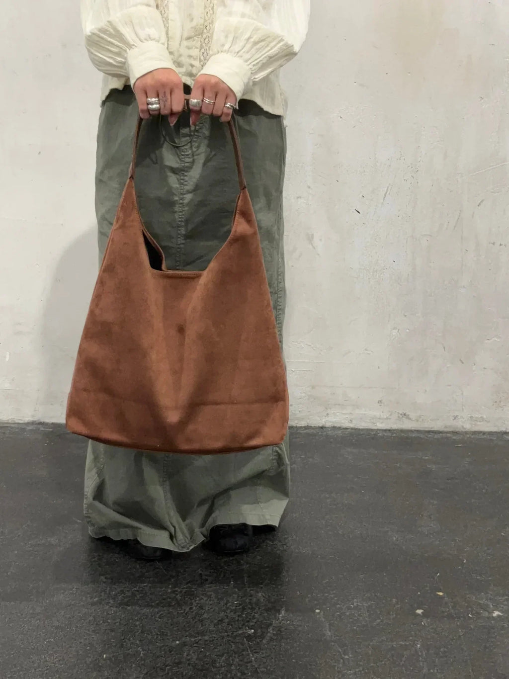 Feya | Sac bandoulière en daim doux