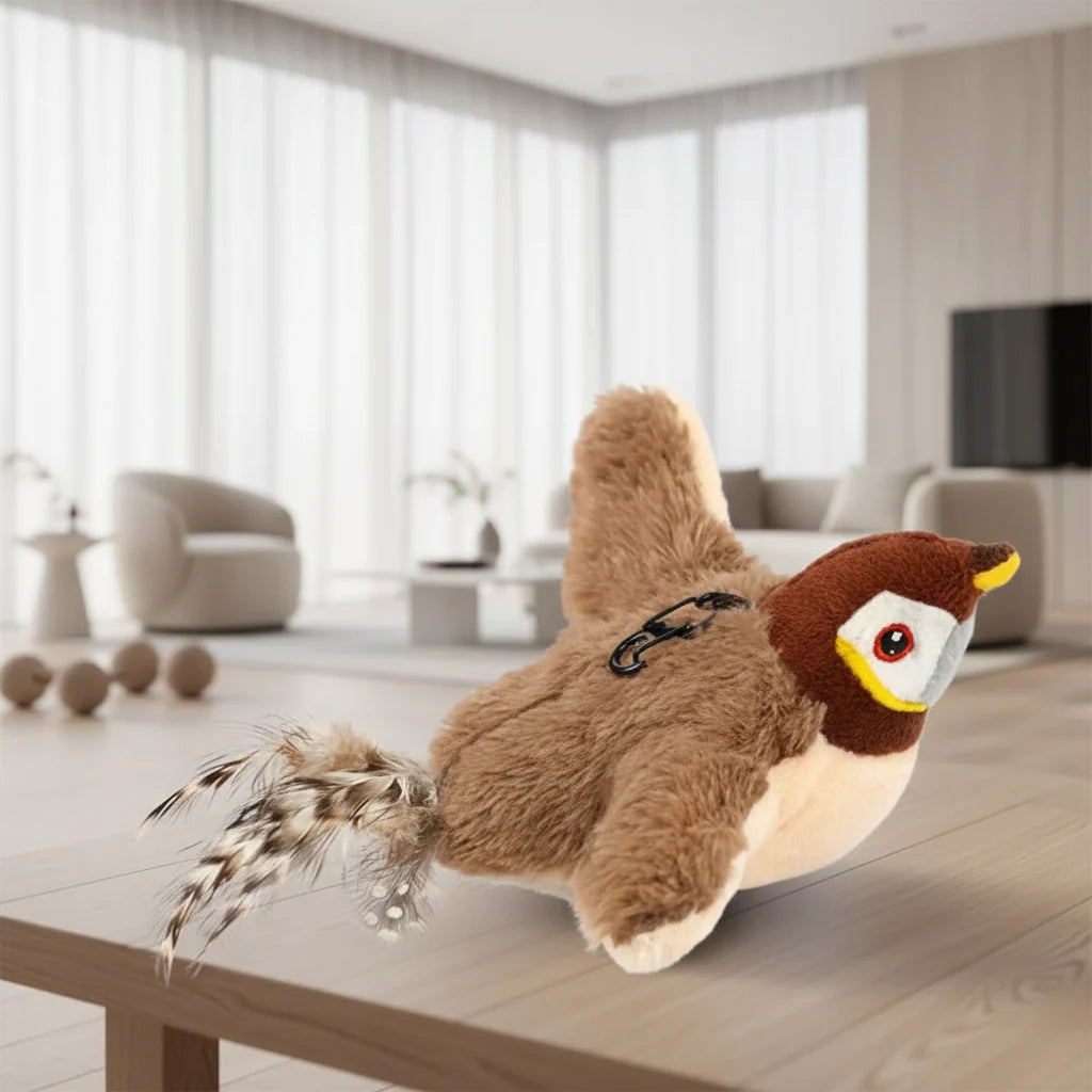 WHISKERFUN – Jouet en peluche interactif pour chats actifs