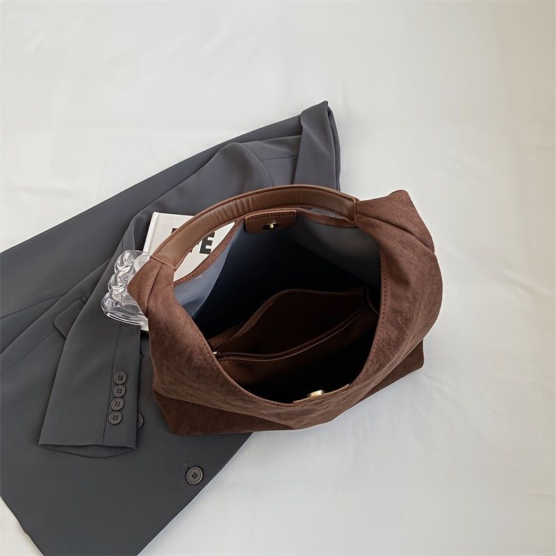 Sac Tote en Daim Naturel
