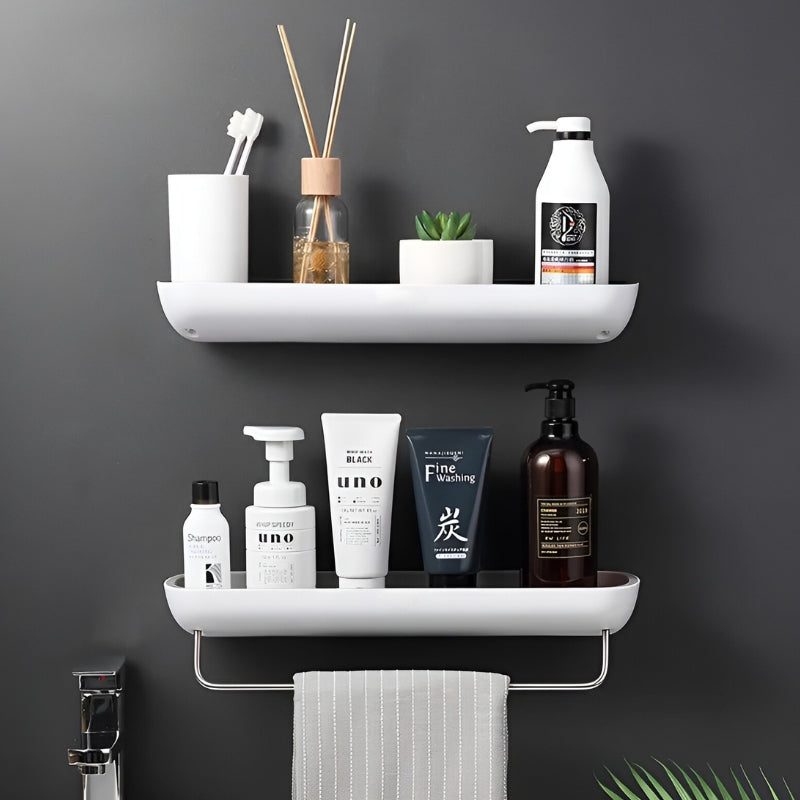ShelfSecure - Étagère de salle de bain murale sans perçage [Dernier jour de réduction]