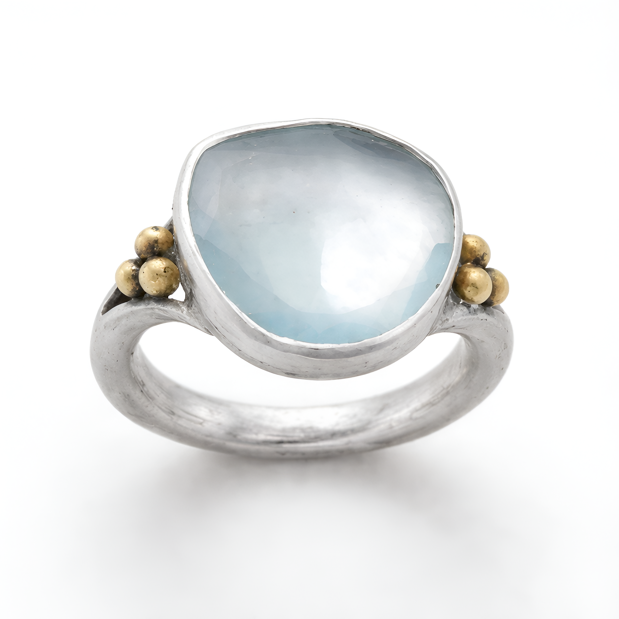 Salomé - Bague vintage incrustée de zircons pour femme