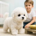 Chiens en Peluche Interactifs - Peluche Réaliste pour Enfants et Adultes avec Mouvements et Sons