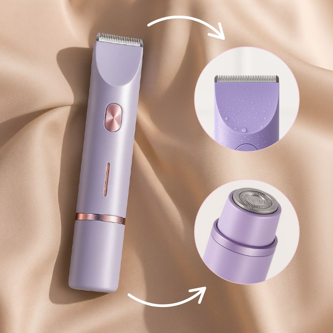 Rasoir intime | Rasoir électrique sans fil | Rasage doux humide et sec | IntimLisse
