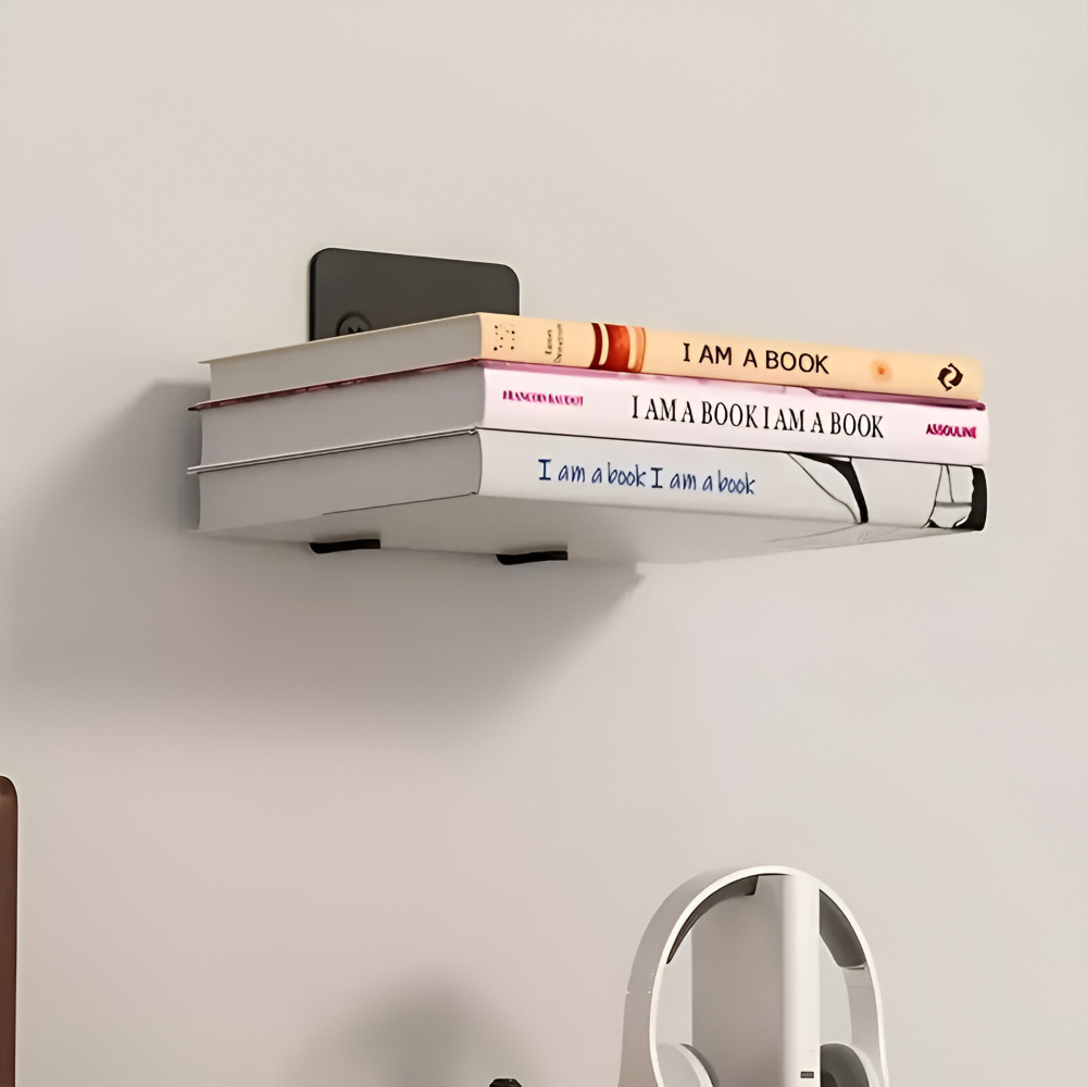 Étagère invisible murale – étagère flottante en métal pour livres