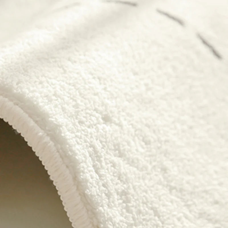 Marcello - Tapis rond en peluche luxueux de style italien pour le salon