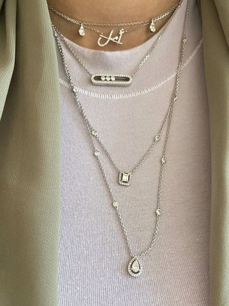 Collier filigrane femme