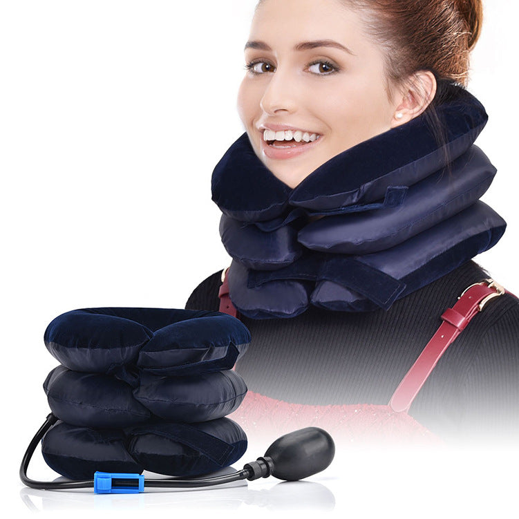 SPINEALIGN – Dispositif de traction cervicale gonflable pour soulager la douleur