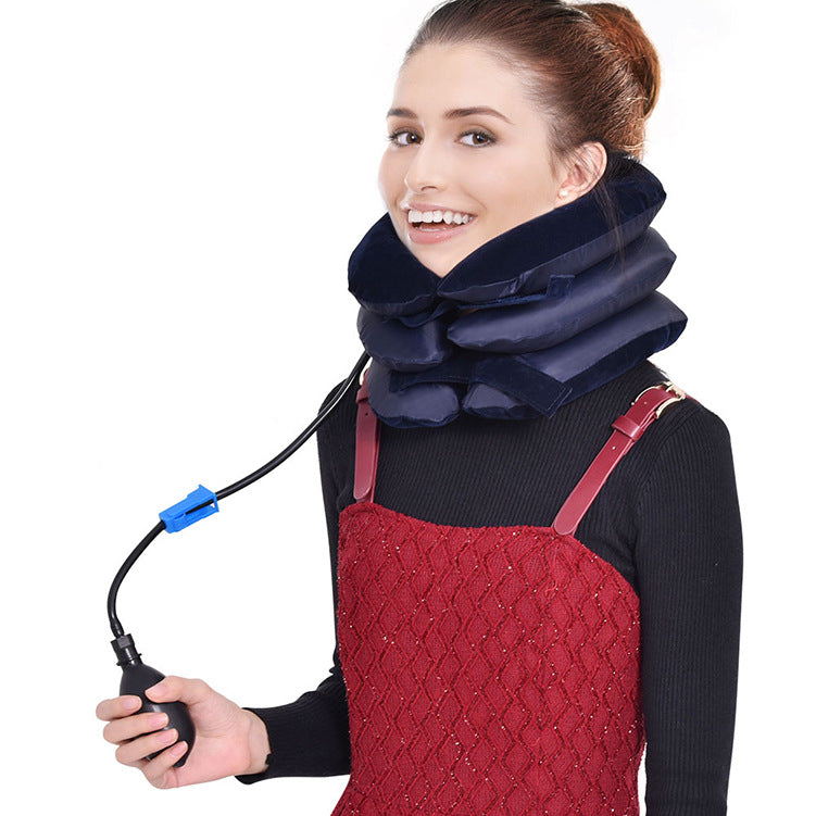 SPINEALIGN – Dispositif de traction cervicale gonflable pour soulager la douleur