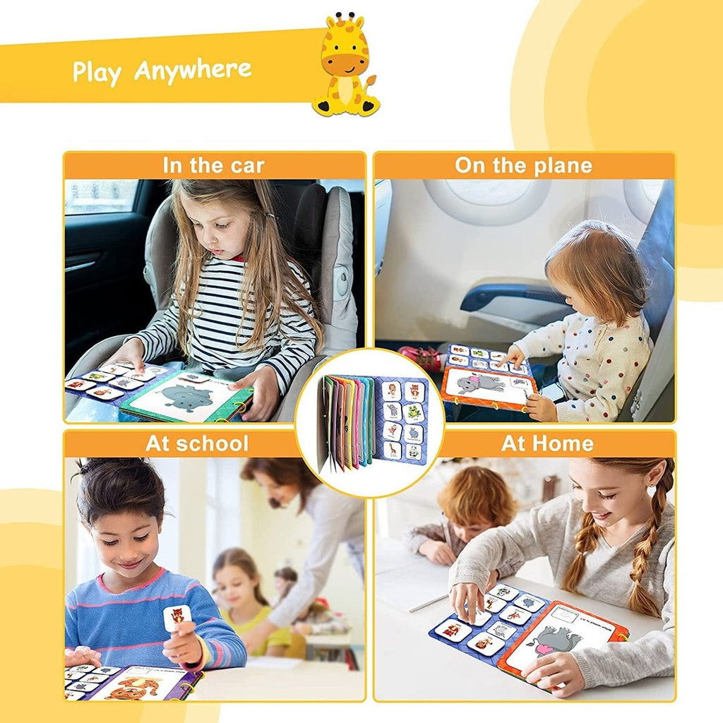 JoyNest™ Livre d'Aventure d'Apprentissage – Éveillez une curiosité et une confiance infinies chez votre tout-petit