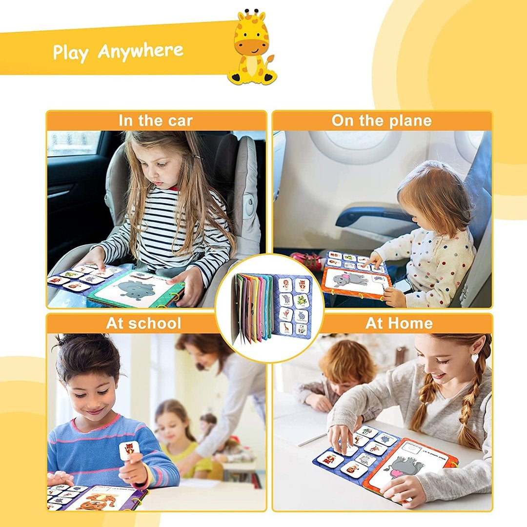 JoyNest™ Livre d'Aventure d'Apprentissage – Éveillez une curiosité et une confiance infinies chez votre tout-petit