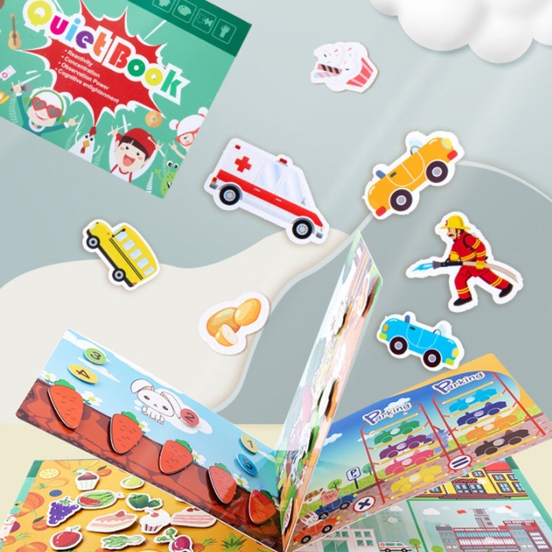 JoyNest™ Livre d'Aventure d'Apprentissage – Éveillez une curiosité et une confiance infinies chez votre tout-petit