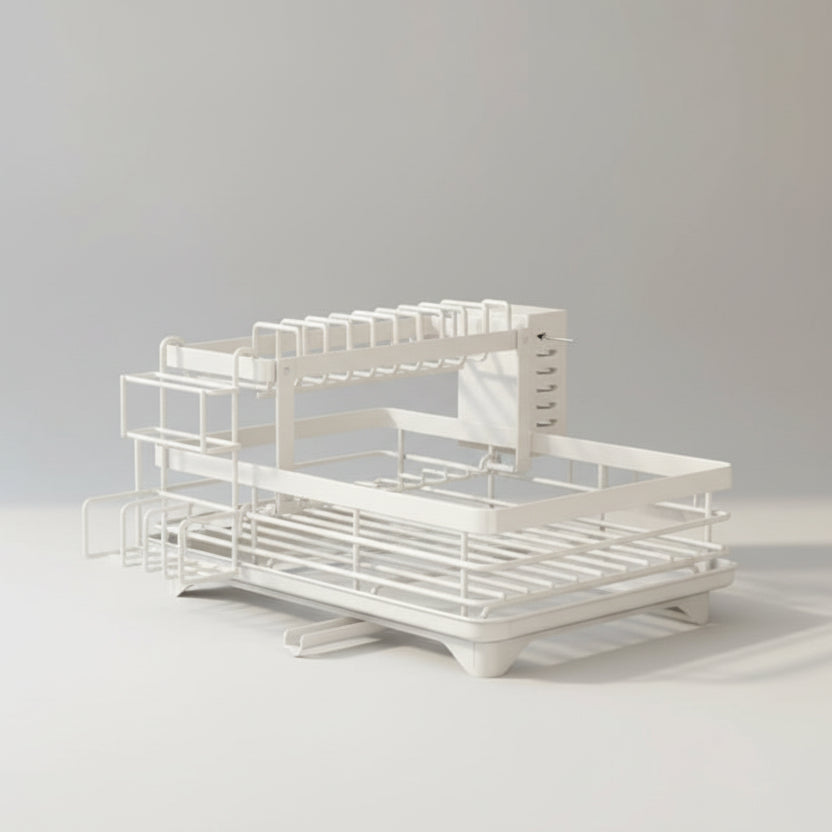 MODULKITCH – Égouttoir pliable en acier inoxydable pour cuisines compactes et élégantes