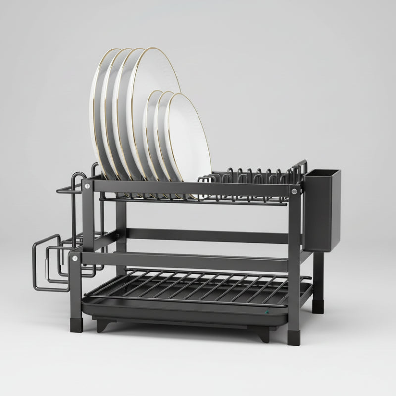 MODULKITCH – Égouttoir pliable en acier inoxydable pour cuisines compactes et élégantes