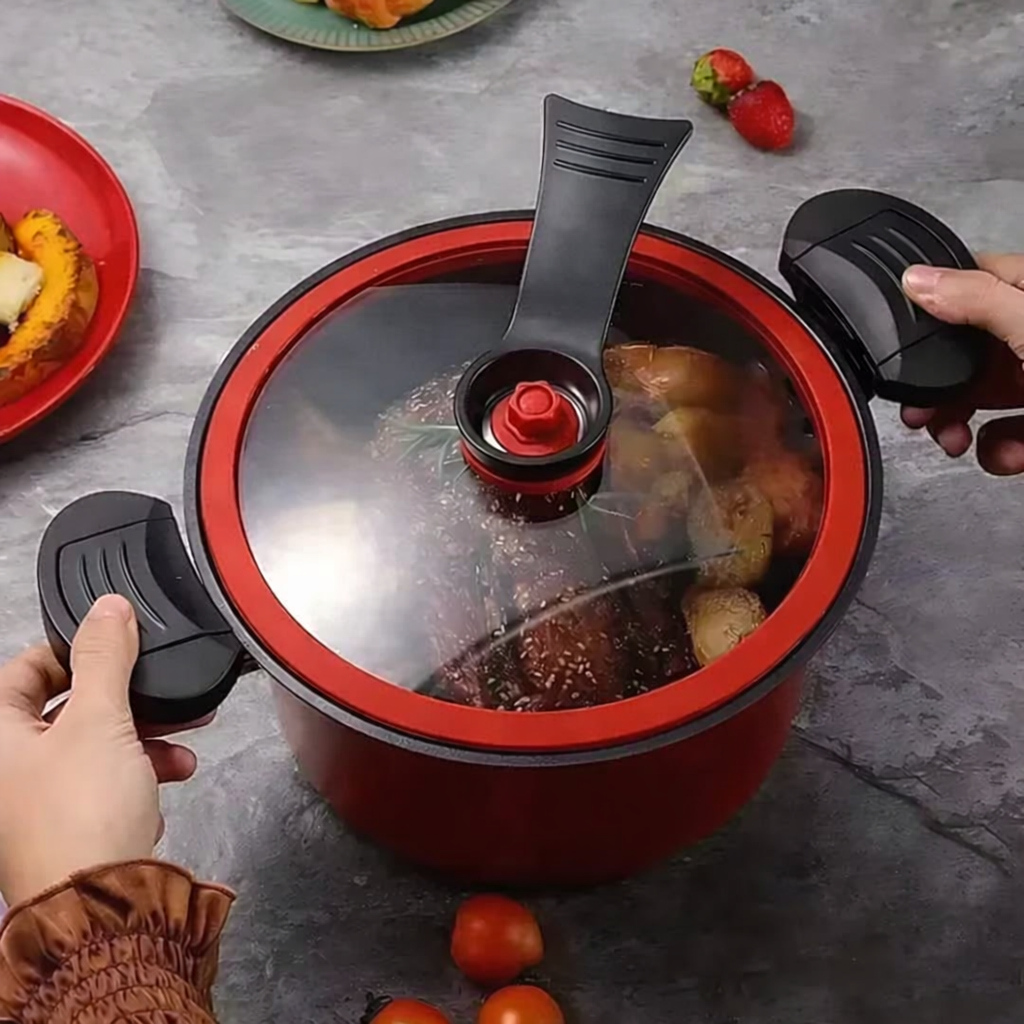 Casserole | Autocuiseur | Répartition uniforme de la chaleur | SpeedPot