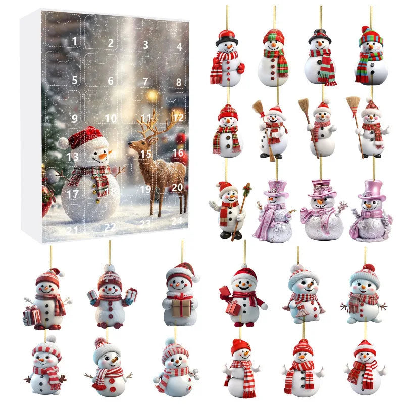 Calendrier de l'Avent de Noël 2026 avec 24 Surprises pour Enfants et Adultes – Activité Familiale Unique