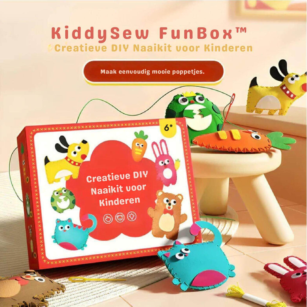 KiddySew FunBox™ | Kits de couture DIY pour enfants