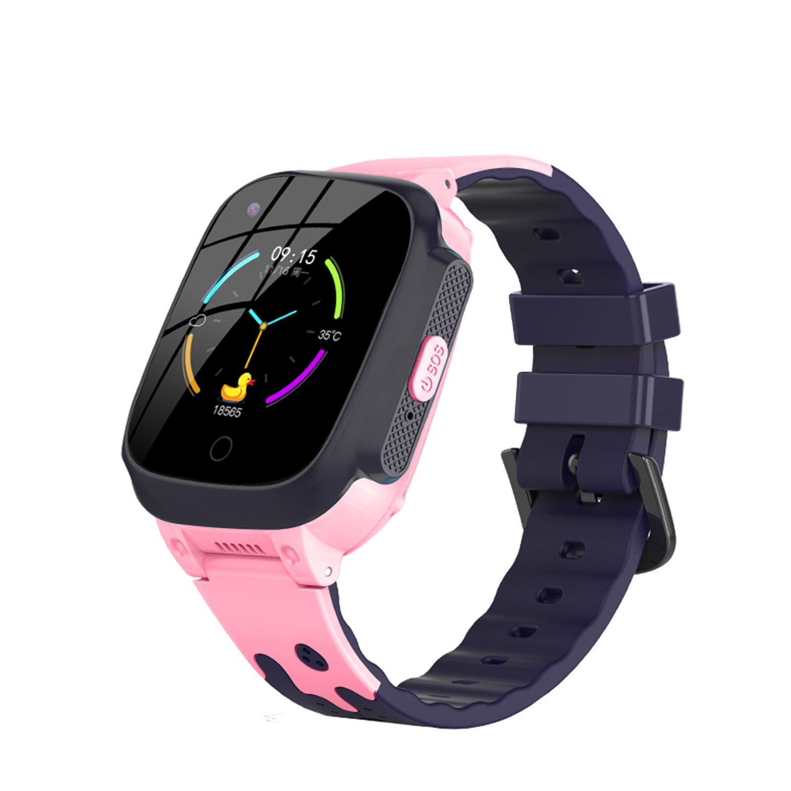Montre GPS pour enfants | Appels vidéo 4G et contacts | Bouton SOS | KidLink