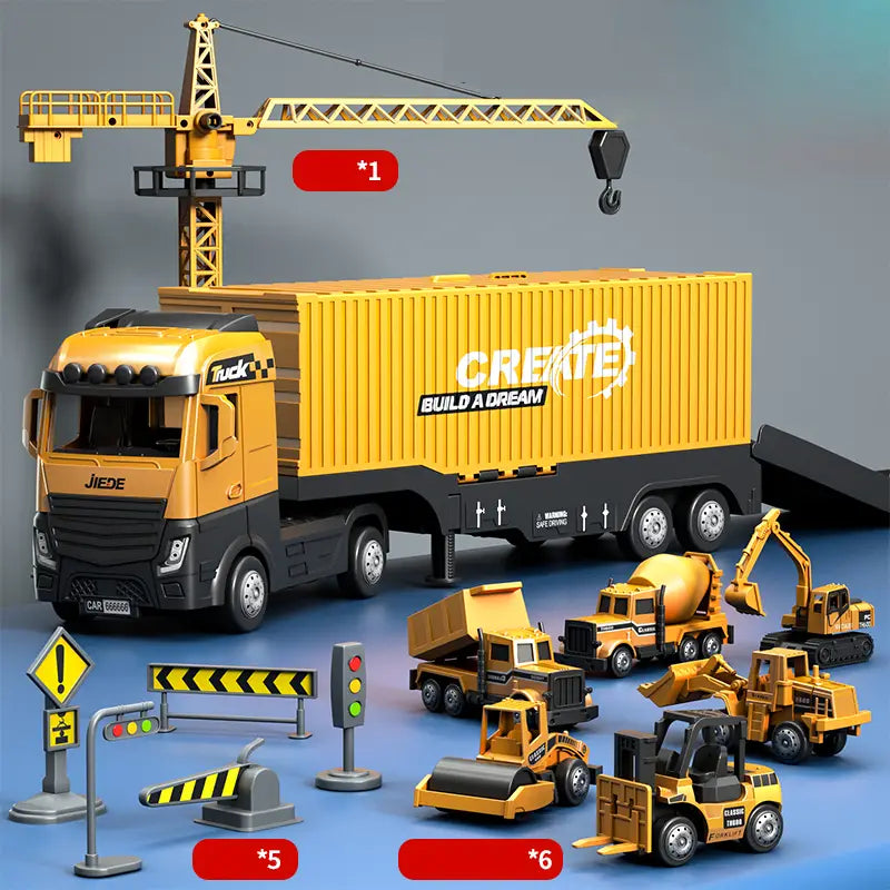 Ensemble de Grue Tommy - Jouet Créatif pour Enfants