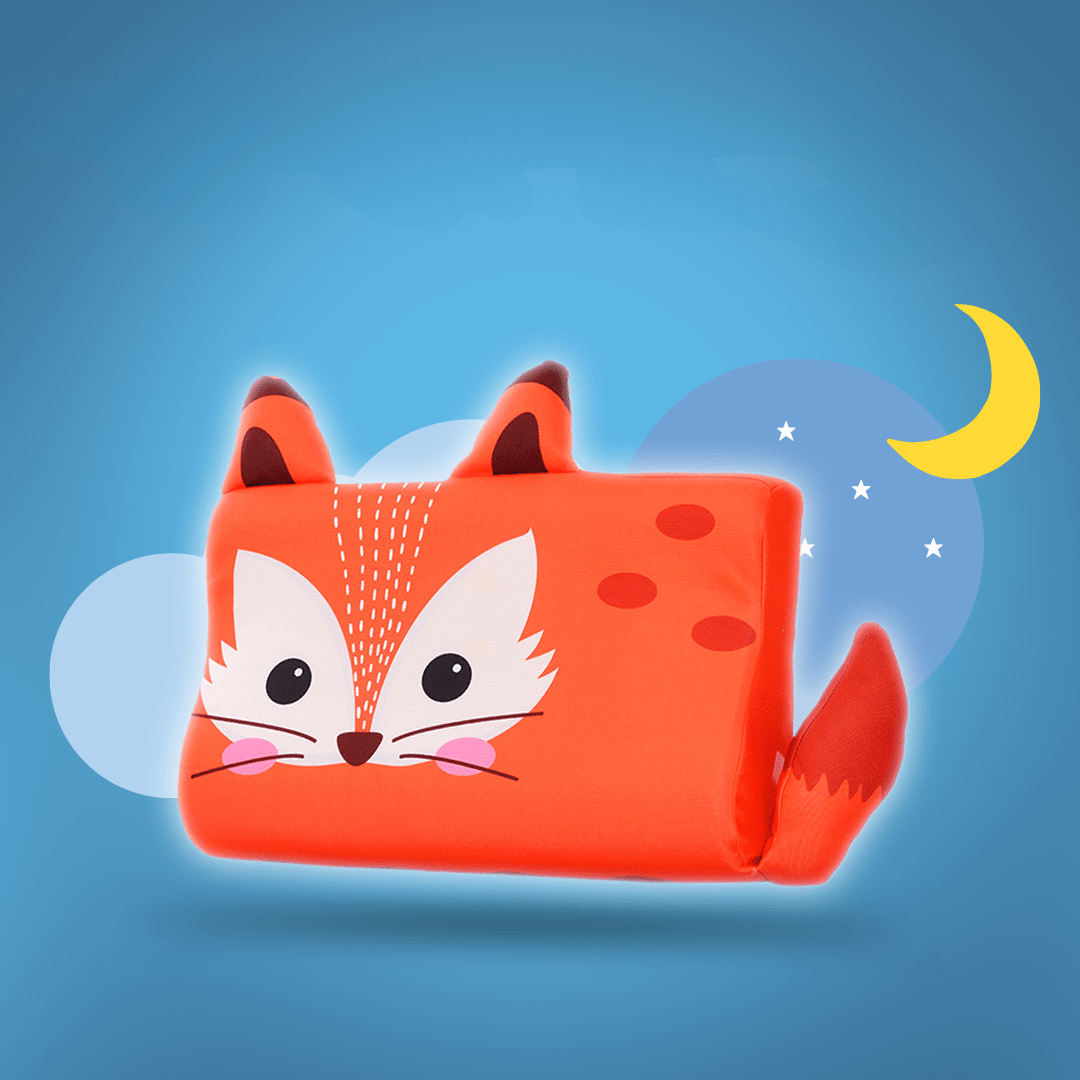 Coussin pour enfants | Mousse à mémoire ergonomique | Respirant | DozyBear