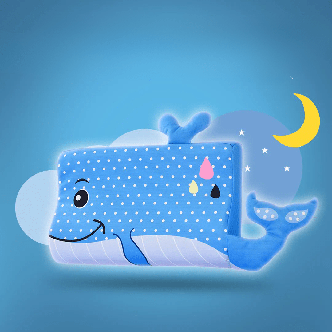 Coussin pour enfants | Mousse à mémoire ergonomique | Respirant | DozyBear