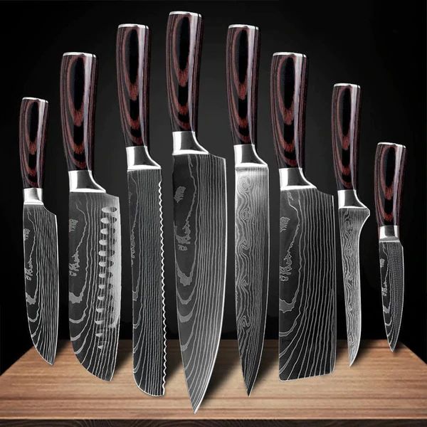 Calla™ | Ensemble de Couteaux de Cuisine Japonais de Qualité