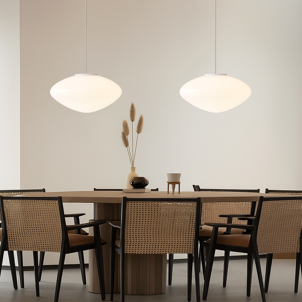 Lampe suspendue danoise classique