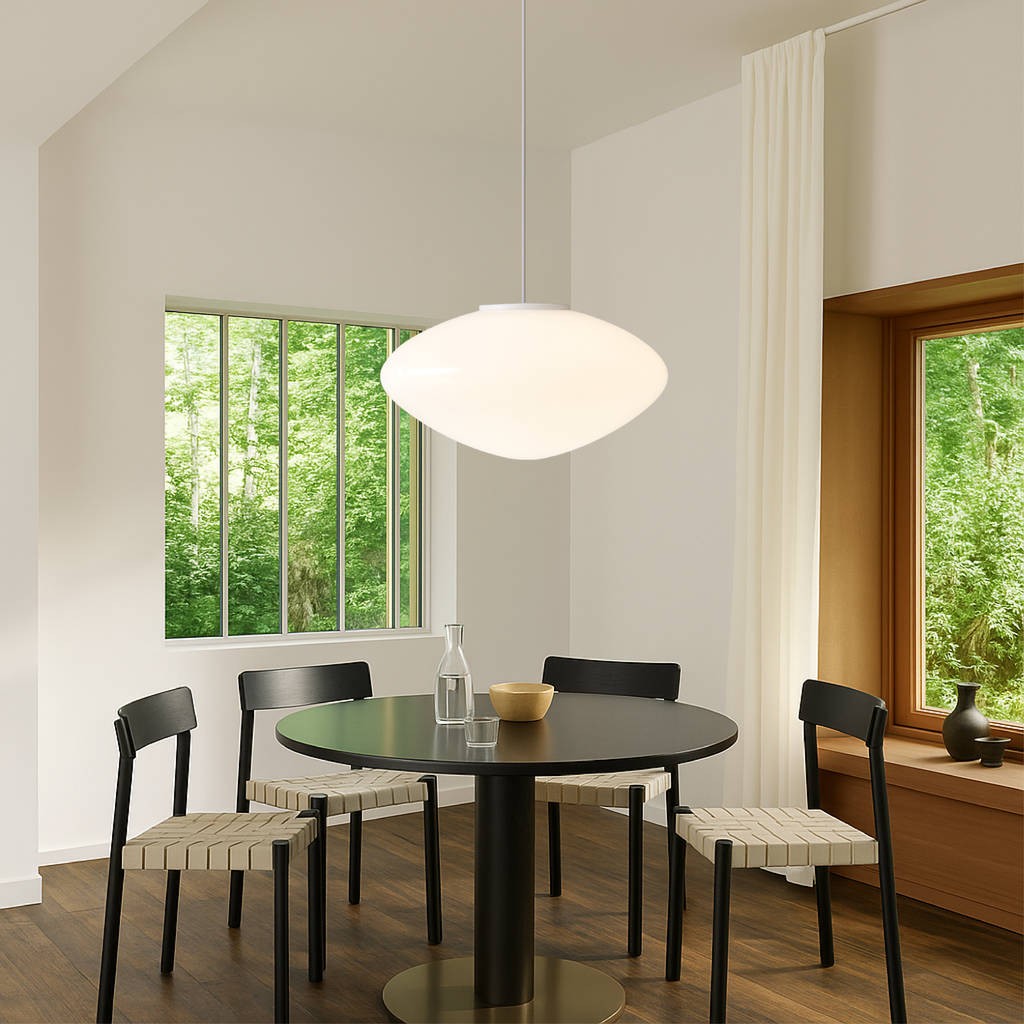 Lampe suspendue danoise classique