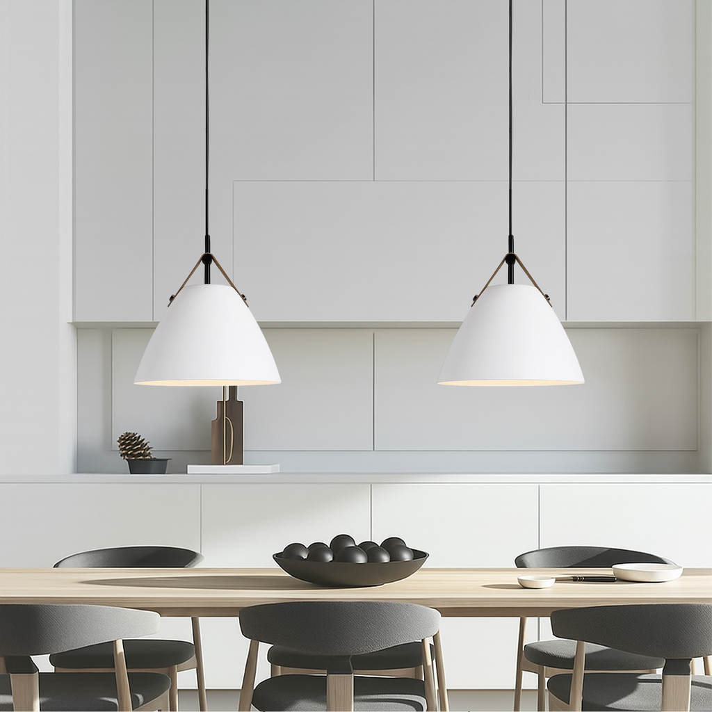 Lampe suspendue classique scandinave colorée