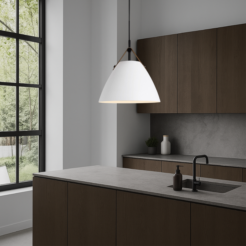 Lampe suspendue classique scandinave colorée