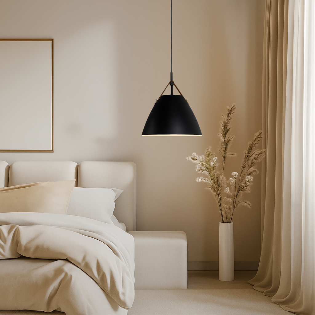Lampe suspendue classique scandinave colorée