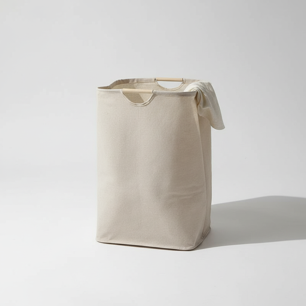 Panier pliable en coton et lin - WashiBasket