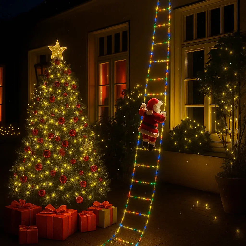 50% de réduction | SantaClimber™ | Décoration festive pour votre maison chaleureuse et joyeuse