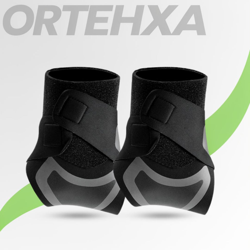 Bandage de cheville | Bandage de pied avec compression | Maintien stable pour le talon | Orthexa