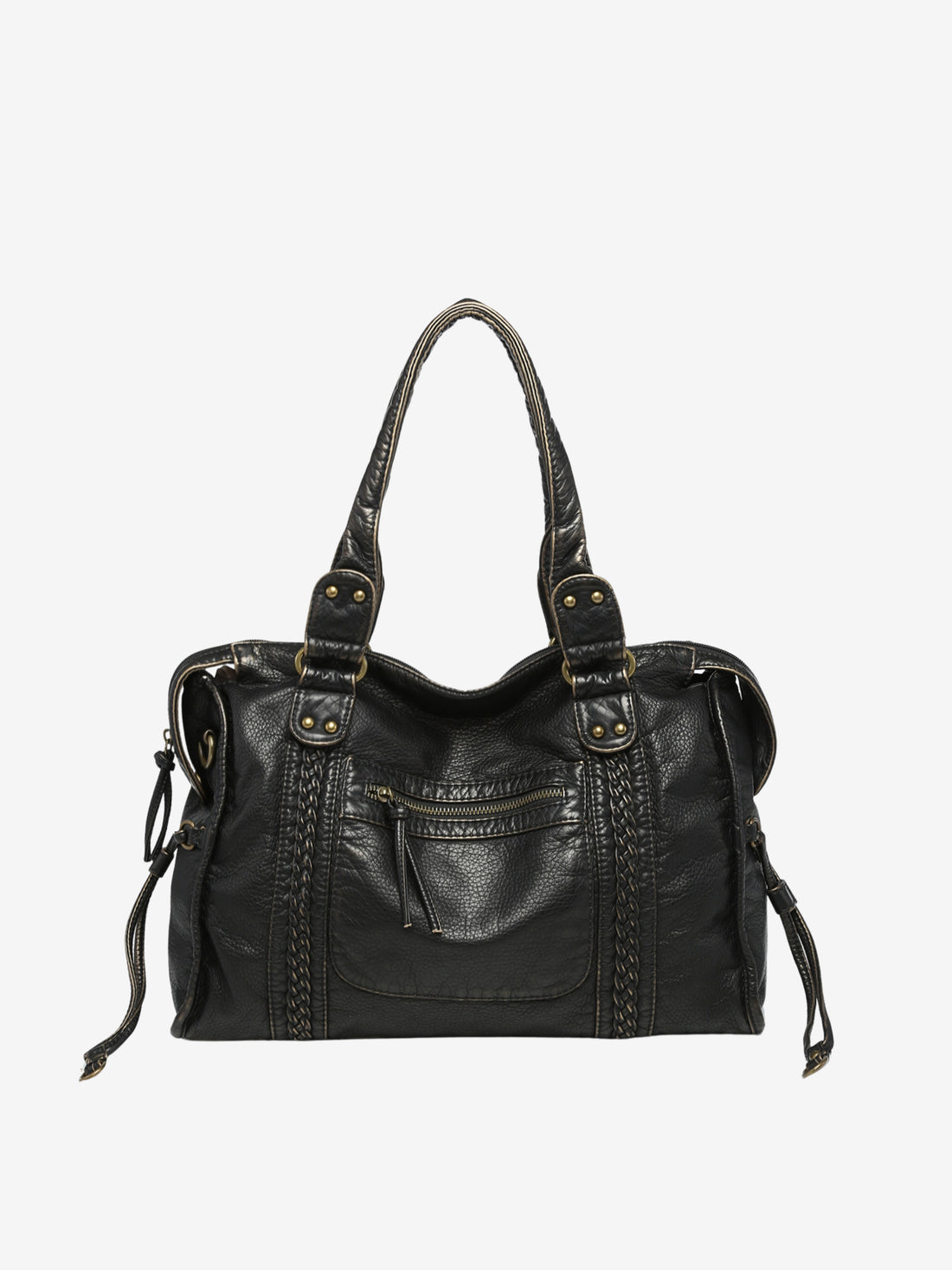 Sac à main compact avec fermeture éclair - Laureen