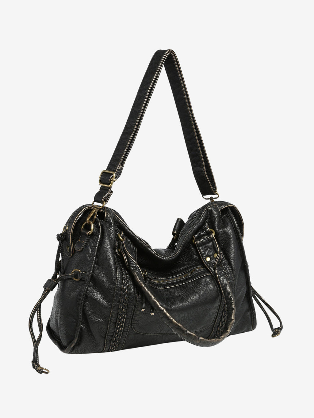 Sac à main compact avec fermeture éclair - Laureen