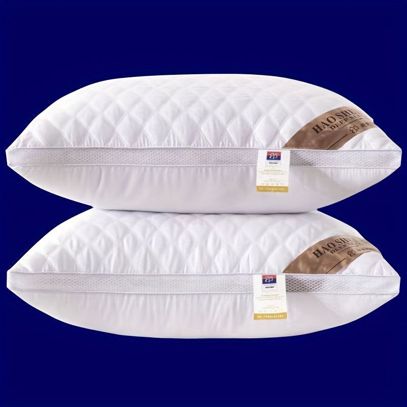 Coussin de qualité hôtelière |  | Soutien stable | Housse lavable en machine | SleepHaven
