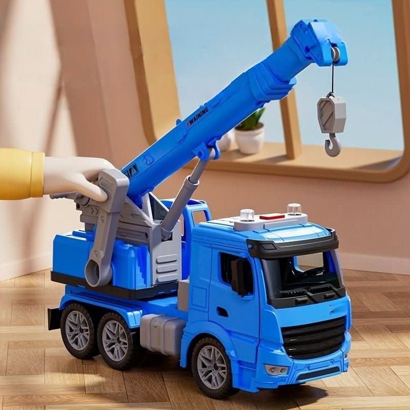 BUILDPLAY – Jouet de grue avec lumière et son pour un plaisir créatif sur le chantier
