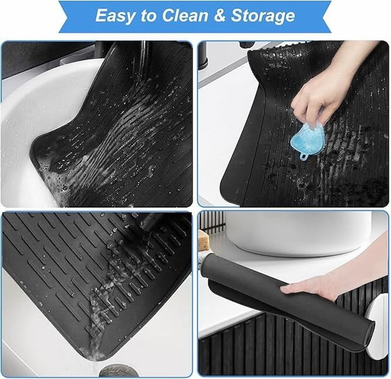 Couvre-plaque de cuisine | Protection contre la chaleur et les rayures | Antidérapant Multifonction | CookGuard