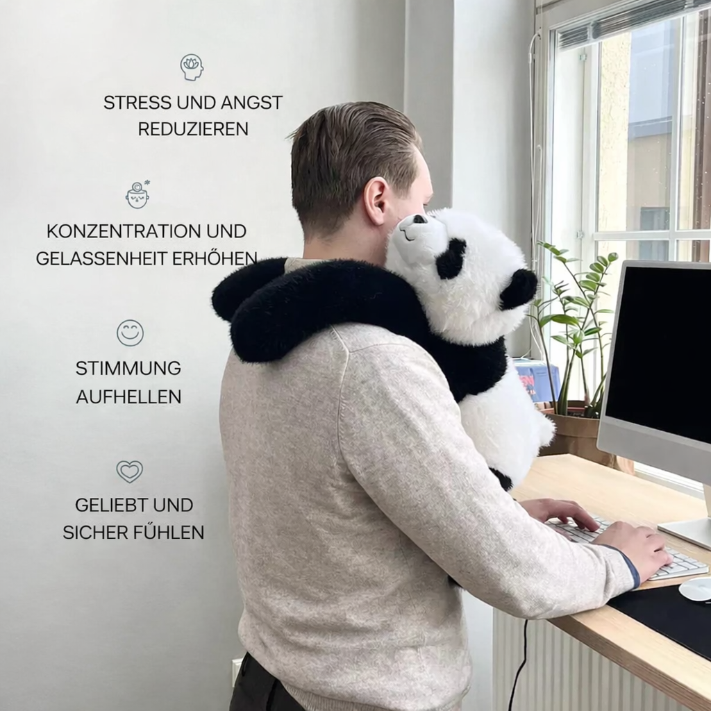 Câlin en Peluche | Compagnon de Réduction du Stress | Sensation de Fourrure Synthétique Ultra Douce | SoftHuggo
