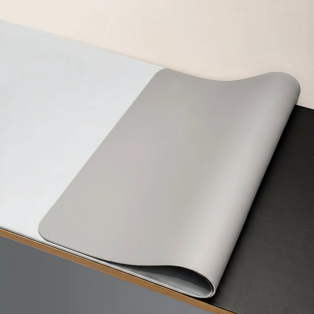 DESKSHIELD – Tapis de bureau en PU cuir premium pour un contrôle précis de la souris