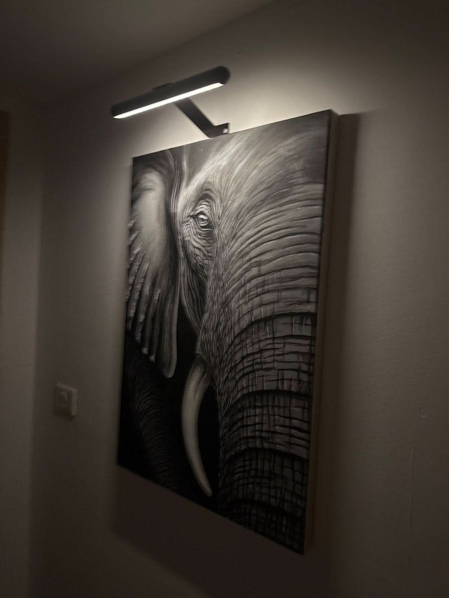 Applique LED | Éclairage artistique dimmable | Design en métal rechargeable | ArtGlow